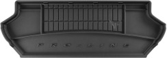 Резиновый коврик в багажник для Volvo XC90 (mkI) 2002-2016 (разложенный 3 ряд) (Frogum Proline Premium)
