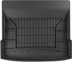 Гумовий килимок в багажник для Hyundai Tucson (mkIV) 2020→ (гибрид)(нижний уровень) (Frogum Proline Premium)