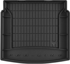 Гумовий килимок в багажник для Volkswagen Tiguan (mkII) 2016-2024 (Allspace)(нижний уровень) (Frogum Proline Premium)