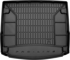 Гумовий килимок в багажник для Ford Focus (mkIII) 2010-2019 (EU)(универсал)(без двухуровневого пола) (Frogum Proline Premium)