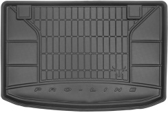 Резиновый коврик в багажник для Kia Venga (mkI) 2009-2019 (нижний уровень) (Frogum Proline Premium)