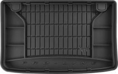 Гумовий килимок в багажник для Renault Clio (mkIV) 2012-2020 (хетчбек)(без двухуровневого пола) (Frogum Proline Premium)