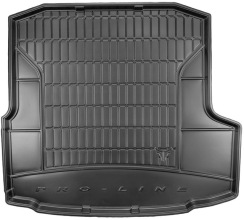 Гумовий килимок в багажник для Skoda Octavia (mkIII) 2012-2017 (лифтбек)(без двухуровневого пола) (Frogum Proline Premium)