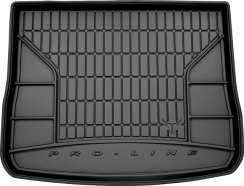 Гумовий килимок в багажник для Volkswagen Tiguan (mkI) 2007-2016 (верхний уровень)(с запаской) (Frogum Proline Premium)