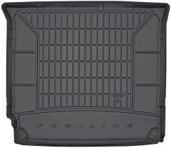Гумовий килимок в багажник для Chevrolet Orlando (mkI) 2010-2018 (7 мест)(сложенный 3 ряд) (Frogum Proline Premium)