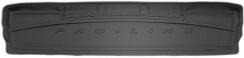 Гумовий килимок в багажник для Citroen C4 Grand Picasso (mkI) 2006-2013 (7 мест)(разложенный 3 ряд) (Frogum Proline Premium)