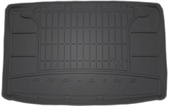 Резиновый коврик в багажник для Renault Clio (mkIII) 2005-2014 (5-дв. хетчбек) (Frogum Proline Premium)
