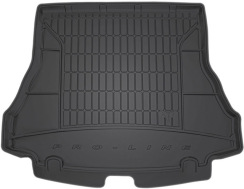 Гумовий килимок в багажник для Renault Laguna (mkII) 2000-2008 (универсал)(без двухуровневого пола) (Frogum Proline Premium)