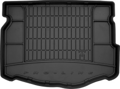 Гумовий килимок в багажник для Renault Scenic (mkIV) 2016-2022 (нижний уровень) (Frogum Proline Premium)