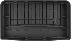 Резиновый коврик в багажник для Seat Alhambra (mkII) 2010-2020 (7 мест)(разложенный 3 ряд) (Frogum Proline Premium)