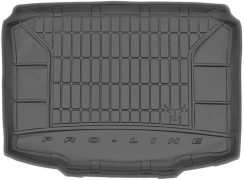 Резиновый коврик в багажник для Seat Ibiza (mkIII) 2002-2008 (3-дв.)(без двухуровневого пола) (Frogum Proline Premium)