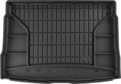 Резиновый коврик в багажник для Volkswagen Golf (mkVI) 2008-2014 (5-дв. хетчбек)(с запаской) (Frogum Proline Premium)