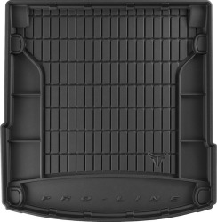 Резиновый коврик в багажник для Audi A4/S4/RS4 (mkIII)(B7) 2004-2008 (седан)(без боковых ниш) (Frogum Proline Premium)