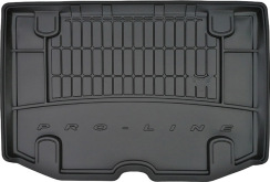 Гумовий килимок в багажник для Citroen C3 Picasso (mkI) 2008-2017 (верхний уровень) (Frogum Proline Premium)