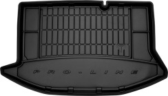 Резиновый коврик в багажник для Ford Fiesta (mkVI) 2008-2017 (хетчбек)(без двухуровневого пола)(с регулируемыми задними сидениями)(с боковыми нишами) (Frogum Proline Premium)