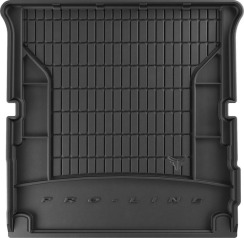 Гумовий килимок в багажник для BMW X7 (G07) 2018→ (7 мест)(сложенный 3 ряд) (Frogum Proline Premium)