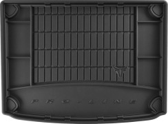 Резиновый коврик в багажник для Kia Niro (mkI) 2016-2022 (EU)(гибрид)(с органайзером) (Frogum Proline Premium)
