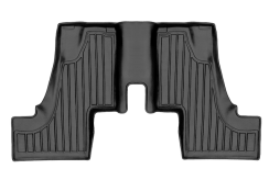 3D килимки для Mercedes GL (X166) 12-/GLS 14- 3 ряд з бортиками 30 мм (Stingray)
