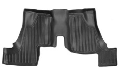 3D килимки для Mercedes GL (X166) 12-/GLS 14- 3 ряд з бортиками 30 мм (Stingray)