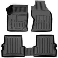 3D коврики для Ford Focus I (C170) (1998-2004) с бортиками 30 мм (Stingray)