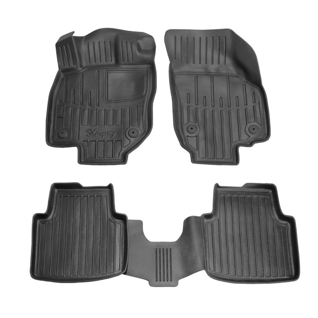 3D коврики для Volkswagen Passat (B9) (2023-...) с бортиками 30 мм (Stingray)