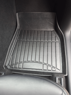 3D килимки з бортиками 70 мм для Tesla Model Y (2019-...) (Revised mount) (Stingray Premium line). Фото 9
