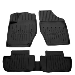 3D килимки для Citroen C4 (N) (2010-2018) з бортиками 30 мм (Stingray)