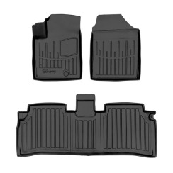 3D коврики для Hyundai Inster (AX1) (2024-...) с бортиками 30 мм (Stingray)