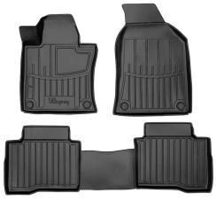 3D килимки для Ssang Yong Korando IV (2019-2023) з бортиками 30 мм (Stingray)
