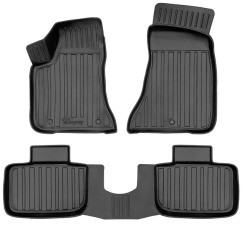 3D коврики для Dodge Charger (LD) (2WD) (2011-2023) с бортиками 30 мм (Stingray)