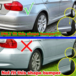 Бризковики для BMW 3 SERIES E90 2005-2013 (Surtep). Фото 5
