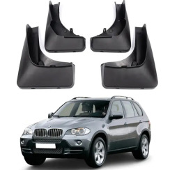 Бризковики для BMW X5 E70 2007-2013 для авто з порогами (Surtep)