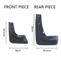 Бризковики для Ford MONDEO 2007-2014 (Surtep). Фото 2