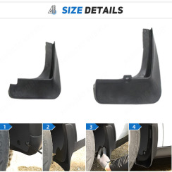 Бризковики для Hyundai TUCSON 2015-2021 (Surtep). Фото 3