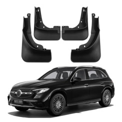 Бризковики для Mercedes GLC 2023 (автомобіль з підніжкою) (Surtep)