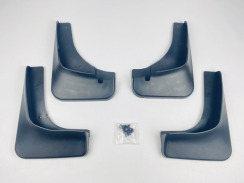 Бризковики для Mitsubishi Outlander XL (Вузький поріг) 2006-2013 (Surtep). Фото 2