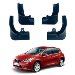 Бризковики для Nissan Tiida '15-19, хэтчбек (Surtep)