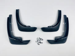 Бризковики для Nissan Tiida 2011-2014 хетчбек (Surtep). Фото 2