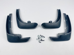 Бризковики для Nissan Tiida 2011-2014 хетчбек (Surtep). Фото 4