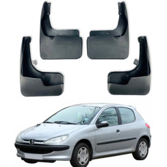 Бризковики для Peugeot 206 1998-2012 хетчбек (Surtep)