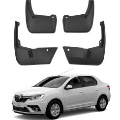 Бризковики для Renault/Dacia Logan 2 седан 2013-2021 (Surtep)