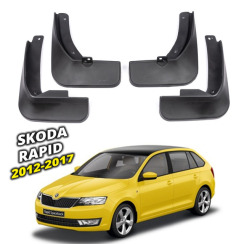 Бризковики для Skoda Rapid 2012-2017 Spaceback універсал (Surtep). Фото 2