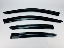 Ветровики для BMW 5 Series F10 2011-... седан (HIC)