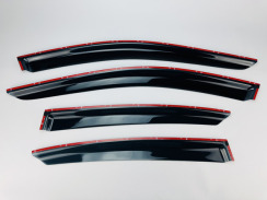 Вітровики для BMW 5 Series F10 2011-... седан (HIC). Фото 4
