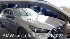 Вітровики для BMW 5/i5 Series G61 2023-... 5D (вставні, комплект 4 шт) універсал (LSE) (Heko)