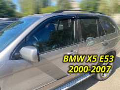 Вітровики для BMW X5 E53 2000-2007 Q2 (DEFL). Фото 3