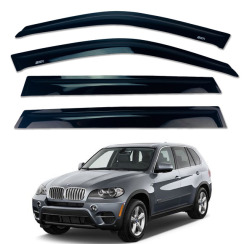Ветровики для BMW X5 E70 2007-2013 Q2 (DEFL)
