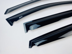 Ветровики для Chevrolet Captiva 2007-2011; 2011-... Q2 (DEFL). Фото 4