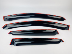 Ветровики для Chevrolet Captiva 2007-2011; 2011-... Q2 (DEFL). Фото 6