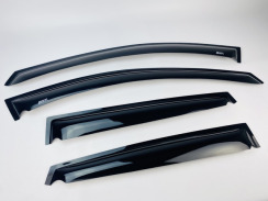 Ветровики для Chevrolet Captiva 2007-2011; 2011-... Q2 (DEFL). Фото 3